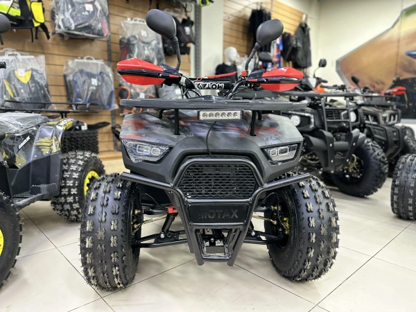 Квадроцикл MOTAX Grizlik Premium 125cc (2024) Красный камуфляж